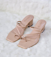 Laydeez Sandra Square Toe Heels